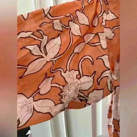 Boutique Australian HOLIDAY Cabana Midi Dress ~ Rainforest ~ Medium~NWT! Floral - Picture 8 of 11